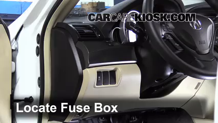 2012 Acura TL 3.5L V6 Fuse (Interior) Check